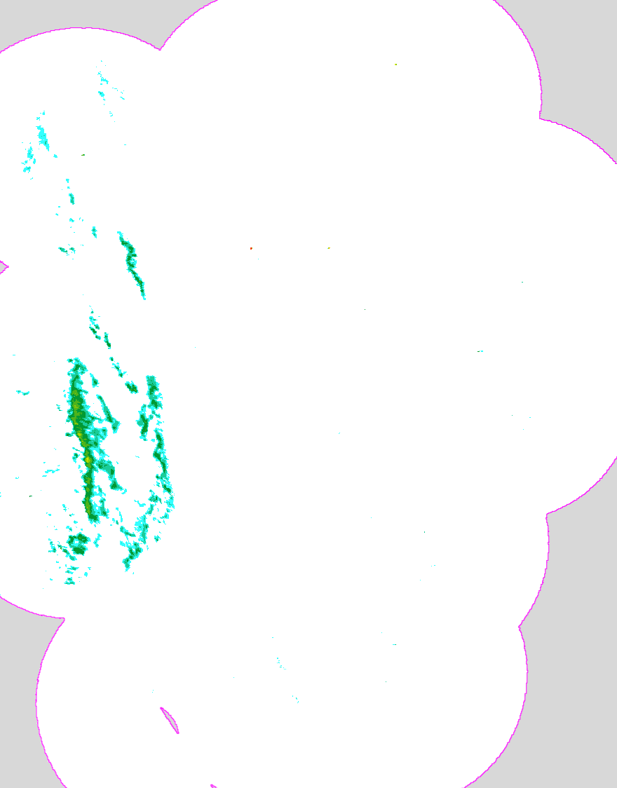 Regenradar Eimsheim, Radarbild von 5:55 Uhr