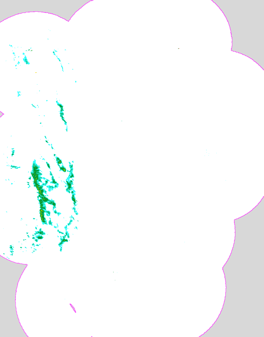 Regenradar Frasdorf, Radarbild von 6:25 Uhr