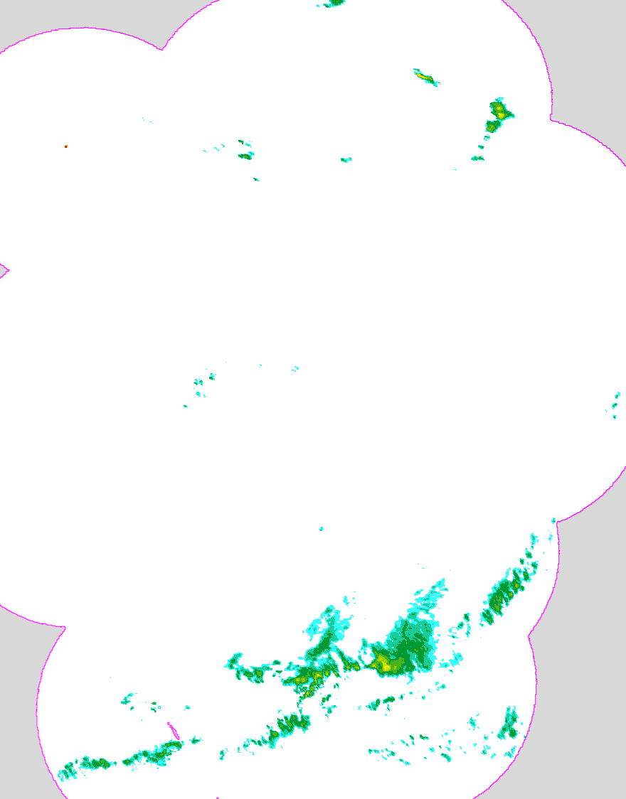 Regenradar Fehl-Ritzhausen, Radarbild von 6:00 Uhr