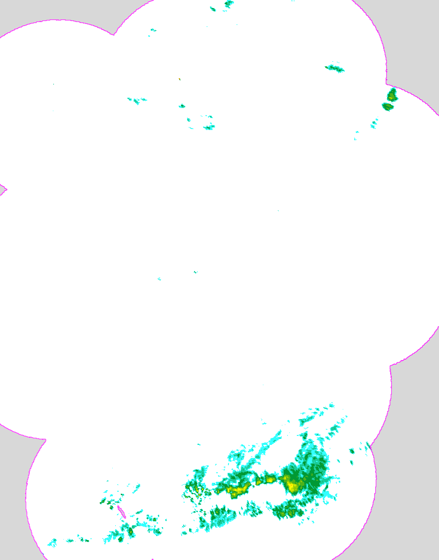 Regenradar Ebersdorf, Radarbild von 7:00 Uhr